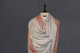 Pashmina hand embroidered shawl 40x80 inch