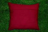 Chain stitch cushion covers set of 2pcs