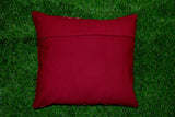 Chain stitch cushion covers set of 2pcs