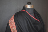 Antique pashmina stole black