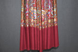 Hand embroidered pashmina shawl 40X80 inch