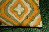 Chain stitch cushion covers set of 2pcs