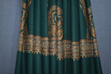 Fine wool Embroidered shawl 40x80 inch