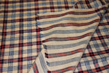 Hand woven pashmina check shawl 40x80 inch