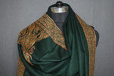 Fine wool Embroidered shawl 40x80 inch