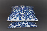 Chain stitch cushion covers set of 2pcs