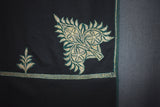 Antique pashmina patch shawl 28x80 inch
