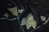Antique pashmina patch shawl 28x80 inch