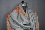 Fine wool Embroidered shawl 40x80 inch