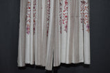 Fine wool Embroidered shawl 40x80 inch