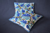 Chain stitch cushion covers set of 2pcs