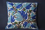 Chain stitch cushion covers set of 2pcs