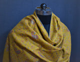 Hand embroidered pashmina jallwork shawl 40X80 inch