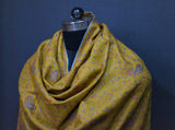 Hand embroidered pashmina jallwork shawl 40X80 inch