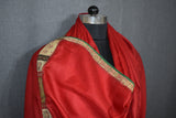Antique pashmina stole red