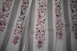 Fine wool Embroidered shawl 40x80 inch