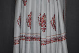 Fine wool Embroidered shawl 40x80 inch