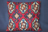 Chain stitch cushion covers set of 2pcs