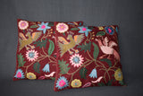 Chain stitch cushion covers set of 2pcs
