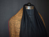 Antique trim pashmina shawl