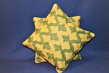 Chain stitch cushion covers set of 2pcs