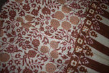 Fine wool Embroidered shawl 40x80 inch