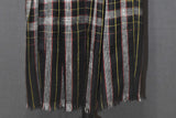 Pashmina check stole handwoven 28x80 inch