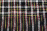 Pashmina check stole handwoven 28x80 inch