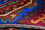 Chain stitch cushion covers set of 2pcs