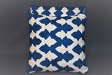 Chain stitch cushion covers set of 2pcs