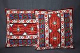 Chain stitch cushion covers set of 2pcs
