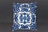 Chain stitch cushion covers set of 2pcs