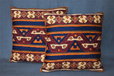Chain stitch cushion covers set of 2pcs