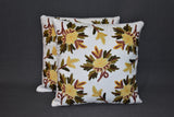 Chain stitch cushion covers set of 2pcs