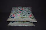 Chain stitch cushion covers set of 2pcs