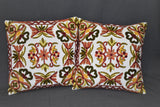 Chain stitch cushion covers set of 2pcs