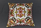 Chain stitch cushion covers set of 2pcs