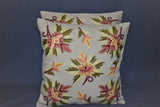Chain stitch cushion covers set of 2pcs