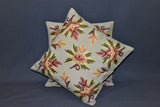Chain stitch cushion covers set of 2pcs