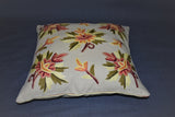 Chain stitch cushion covers set of 2pcs