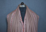 Fine wool Embroidered shawl