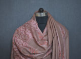 Fine wool Embroidered shawl