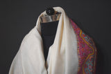pashmina kalamkari patch shawl 28x80 inch