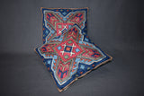 Chain stitch cushion covers set of 2pcs