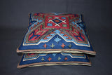 Chain stitch cushion covers set of 2pcs