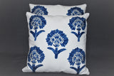 Chain stitch cushion covers set of 2pcs