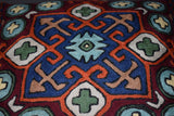 Chain stitch cushion covers set of 2pcs