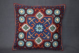 Chain stitch cushion covers set of 2pcs
