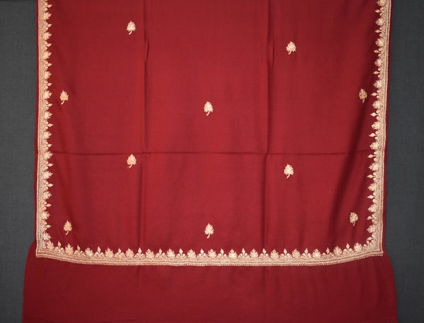 Tilla work pashmina shawl