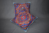 Chain stitch cushion covers set of 2pcs